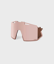 100% Hypercraft SQ Replacement Polycarbonate Lens - HiPER Crimson Silver Mirror