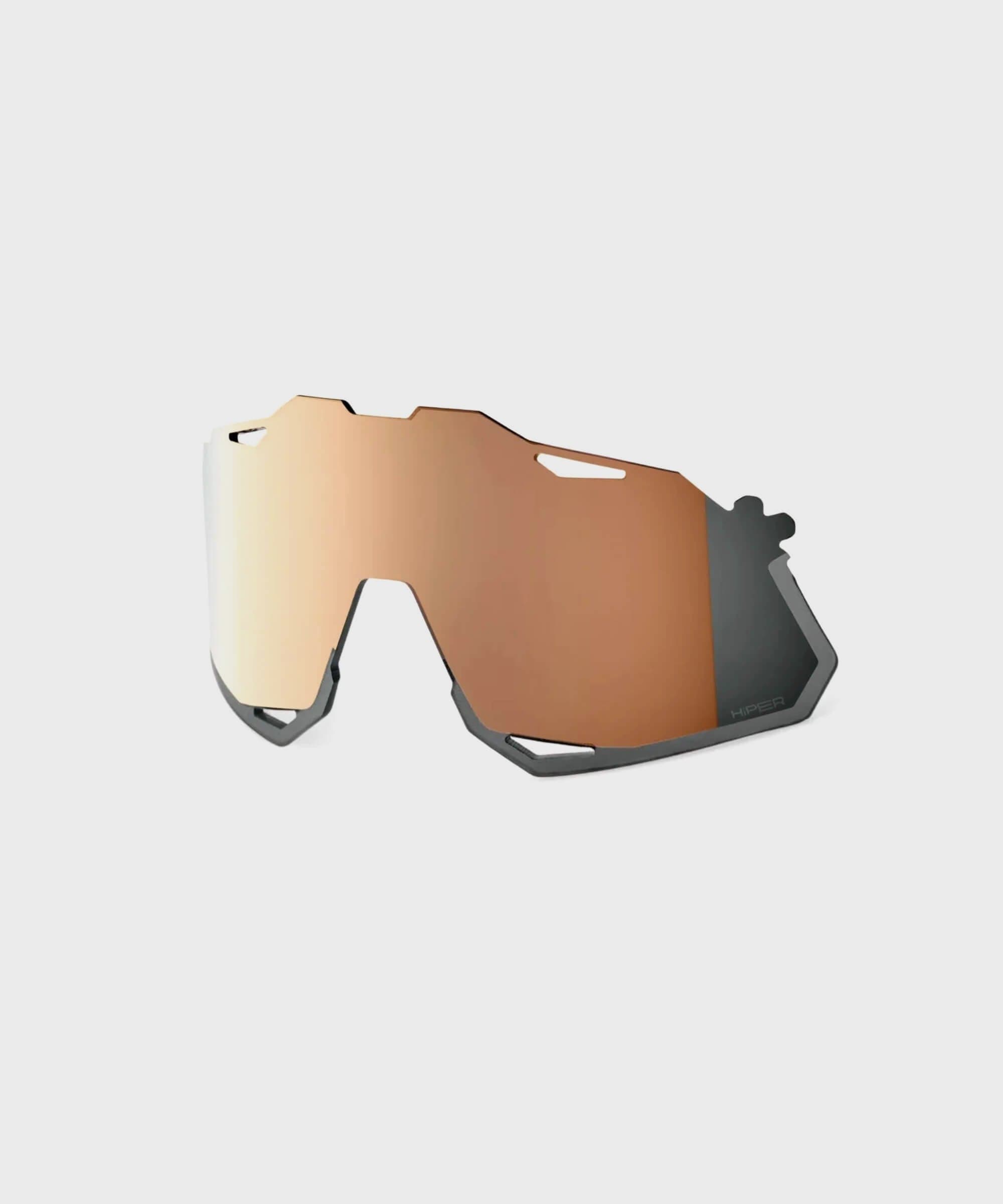 100% Hypercraft XS Replacement Polycarbonate Lens - HiPER Copper Mirror