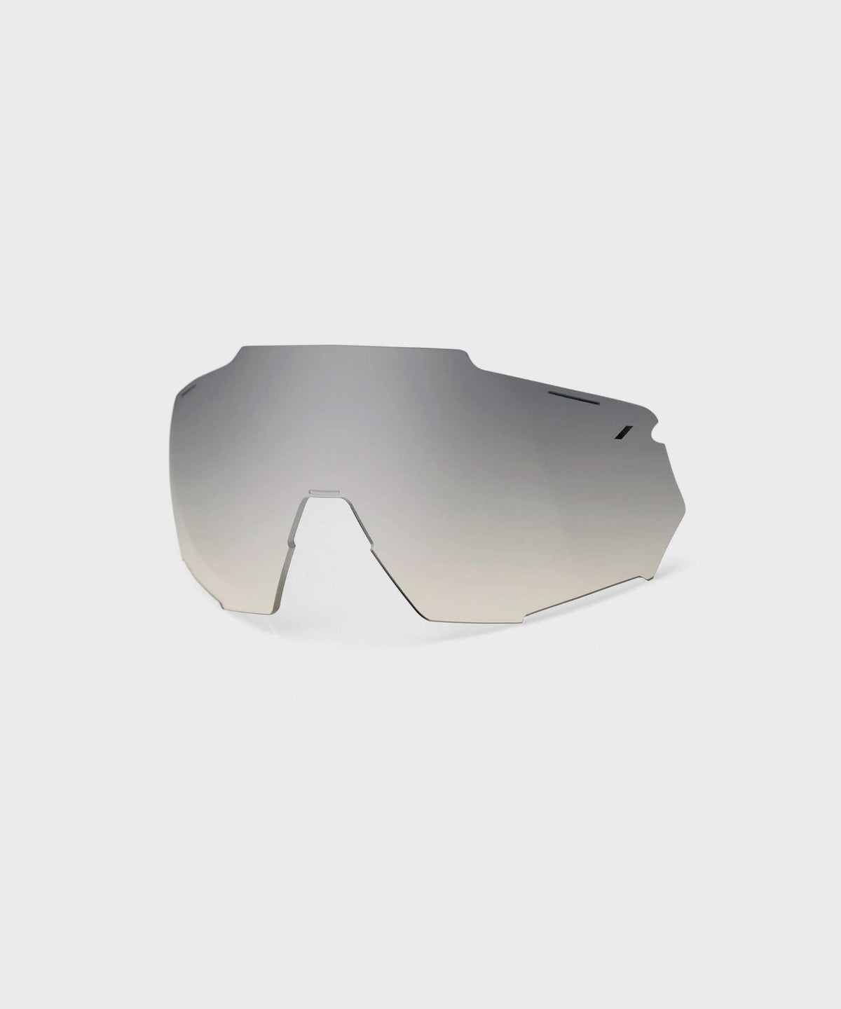 100% Racetrap 3.0 Replacement Lens - Low-light Yellow Silver Mirror