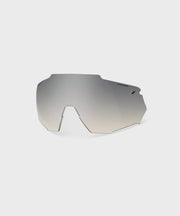 100% Racetrap 3.0 Replacement Lens - Low-light Yellow Silver Mirror