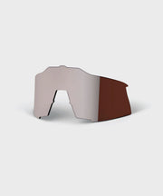 100% Speedcraft Replacement Lens - HiPER Crimson Silver Mirror