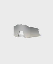 100% Speedcraft XS Replacement Lens - Low-light Yellow Silver Mirror