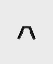 100% Speedcraft XS Replacement Nose Bridge Kit - Short / Gloss Black