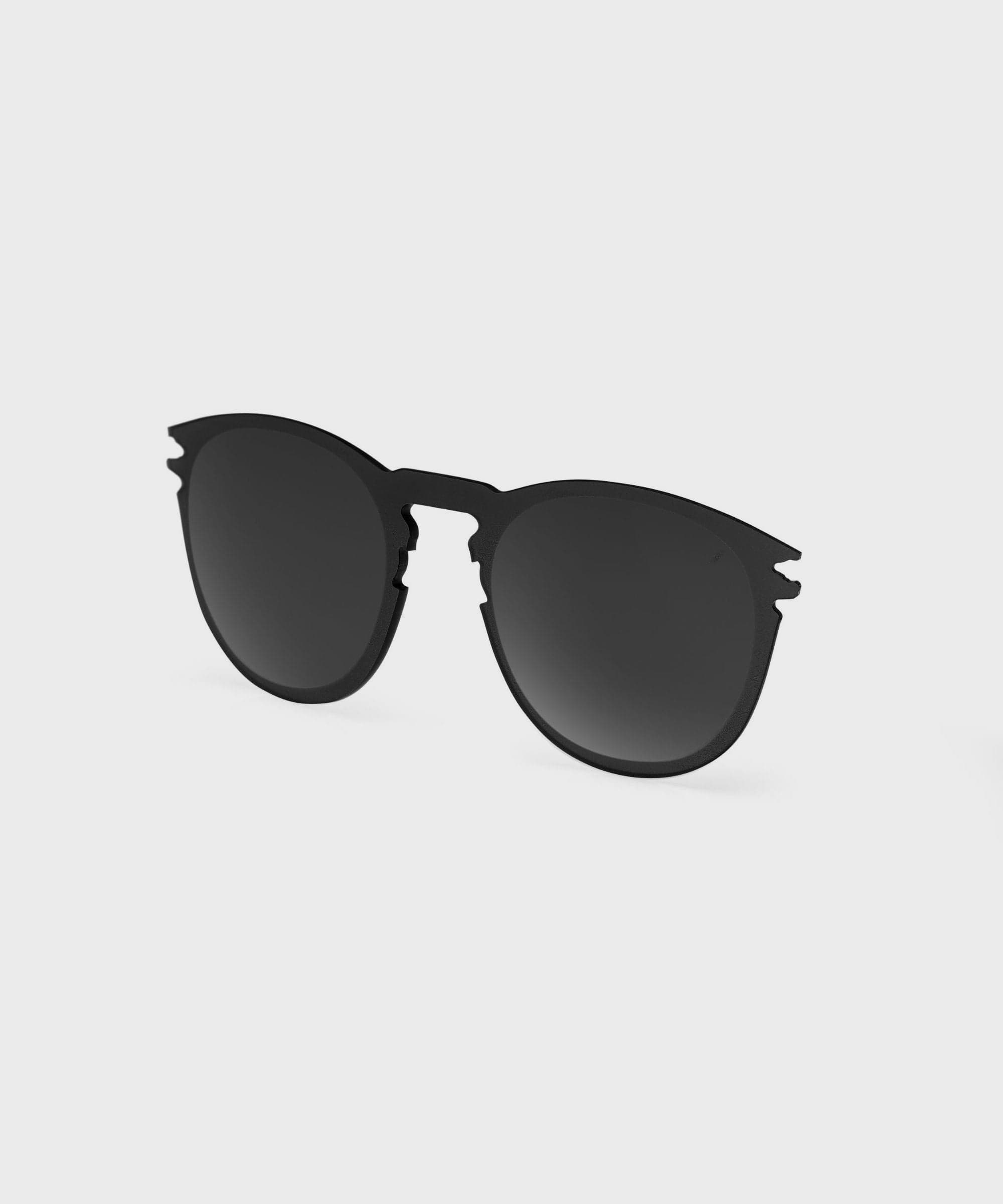 100% Legere Round Replacement Lens - Smoke