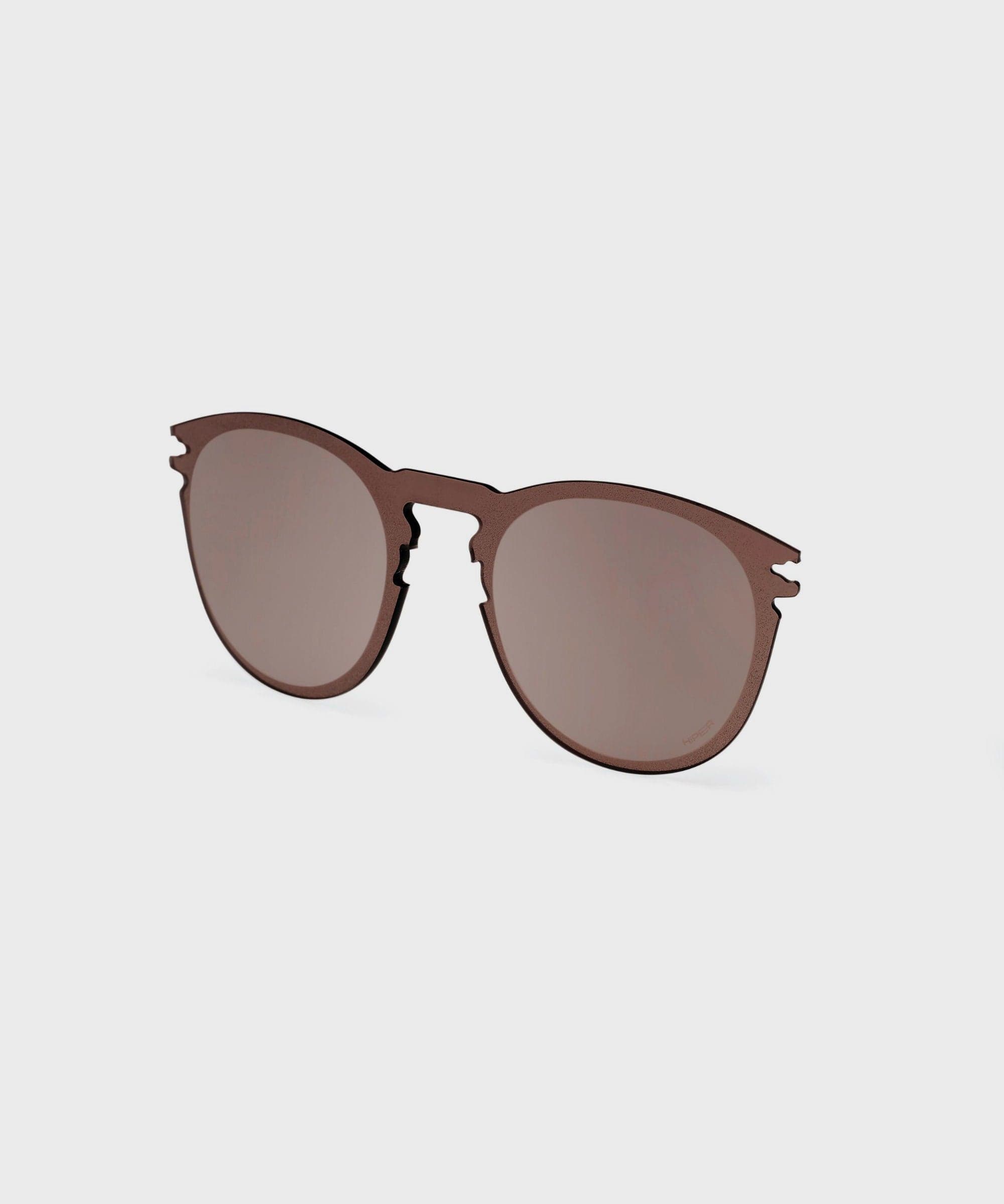 100% Legere Round Replacement Lens - HiPER Crimson Silver Mirror