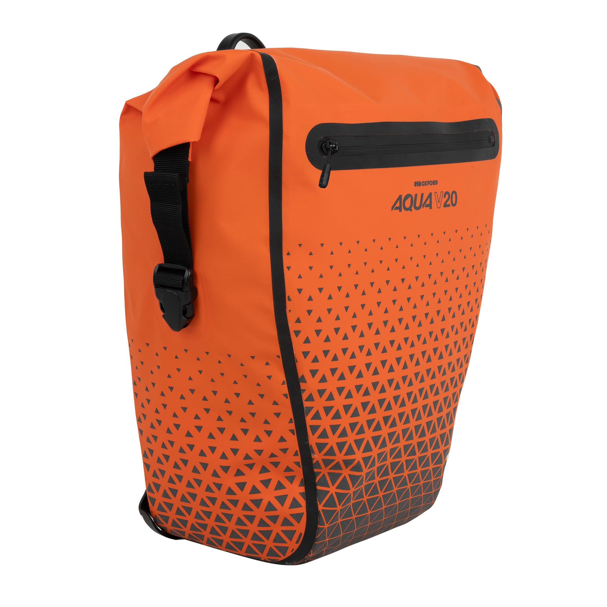 Oxford Aqua V 20 Single QR Pannier Bag Orange