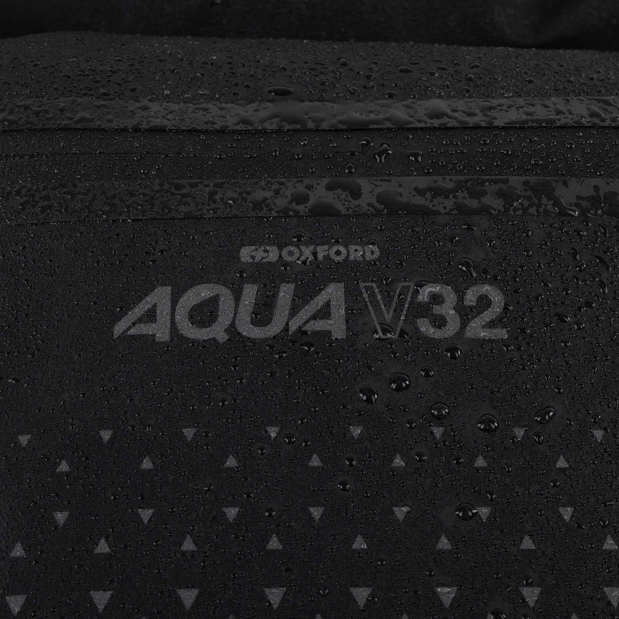 Oxford Aqua V 32 Double Pannier Bag Black