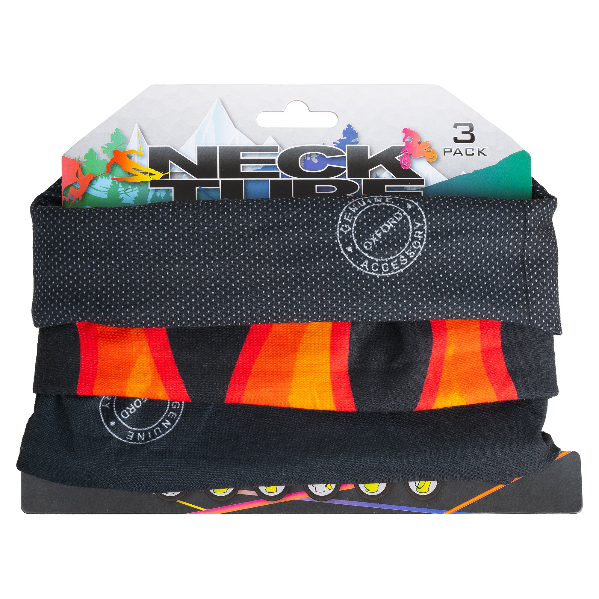 Neck Tube Flame 3-pack