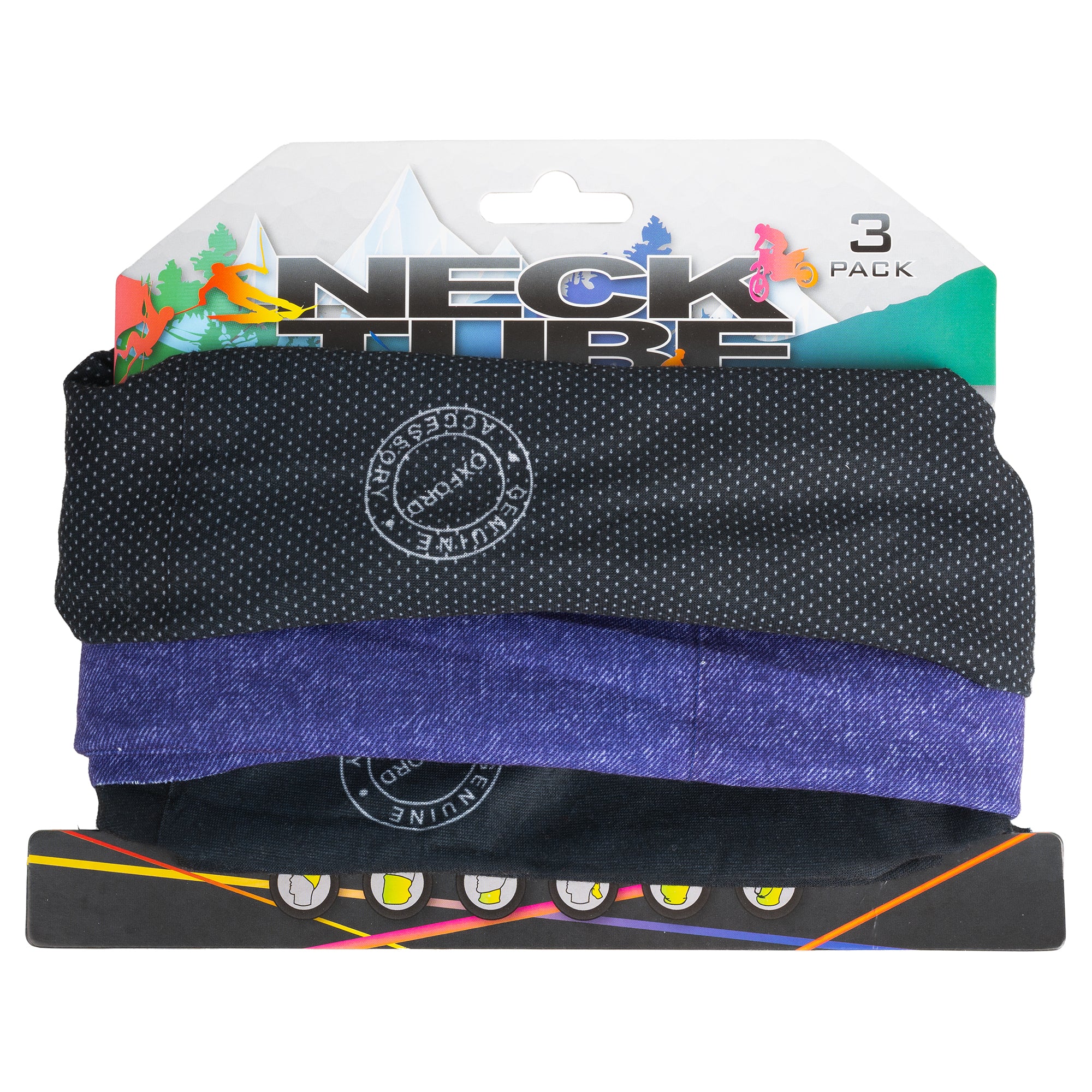 Neck Tube Jeans 3-pack