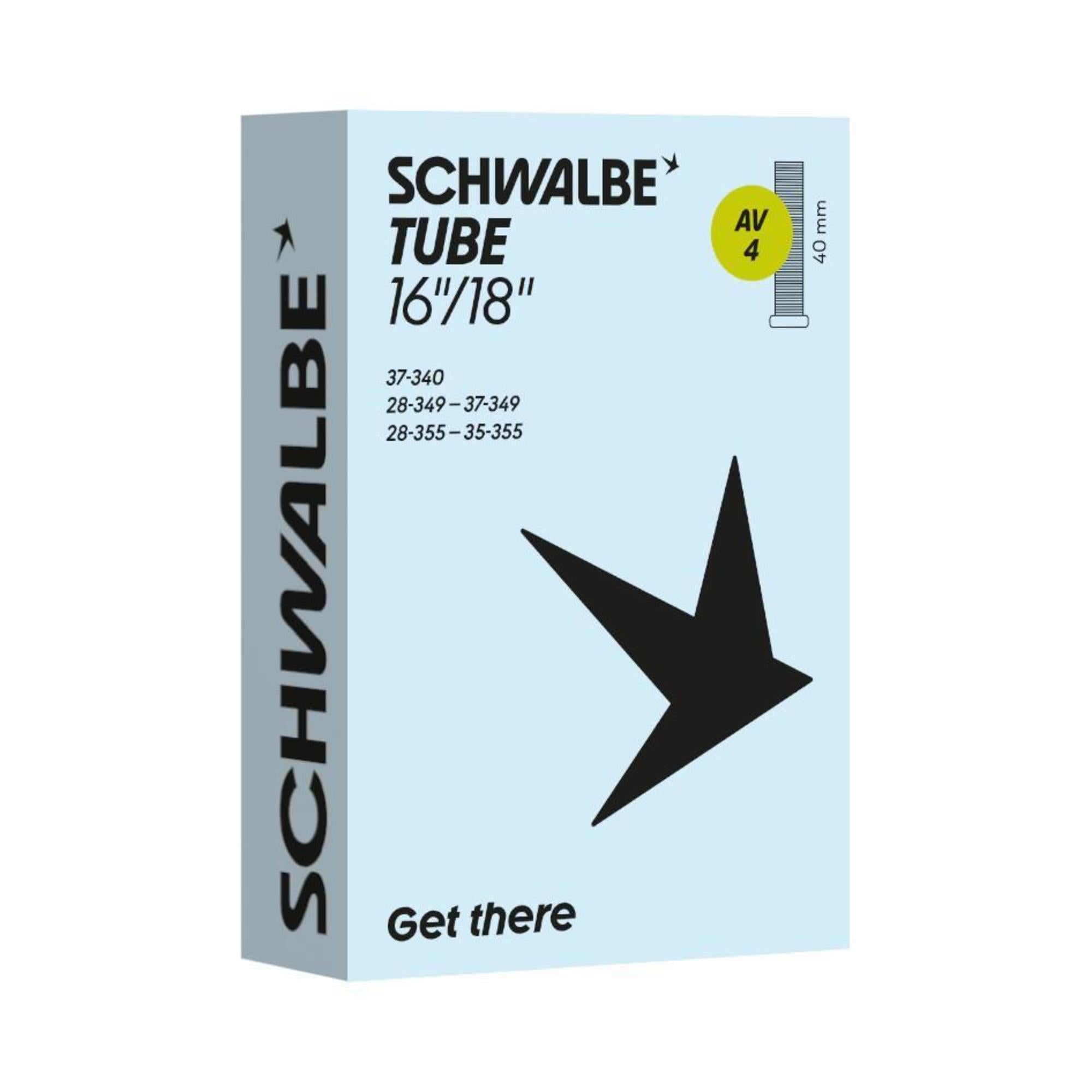 Schwalbe AV4 Inner Tube 16 x 1 3/8 1.35