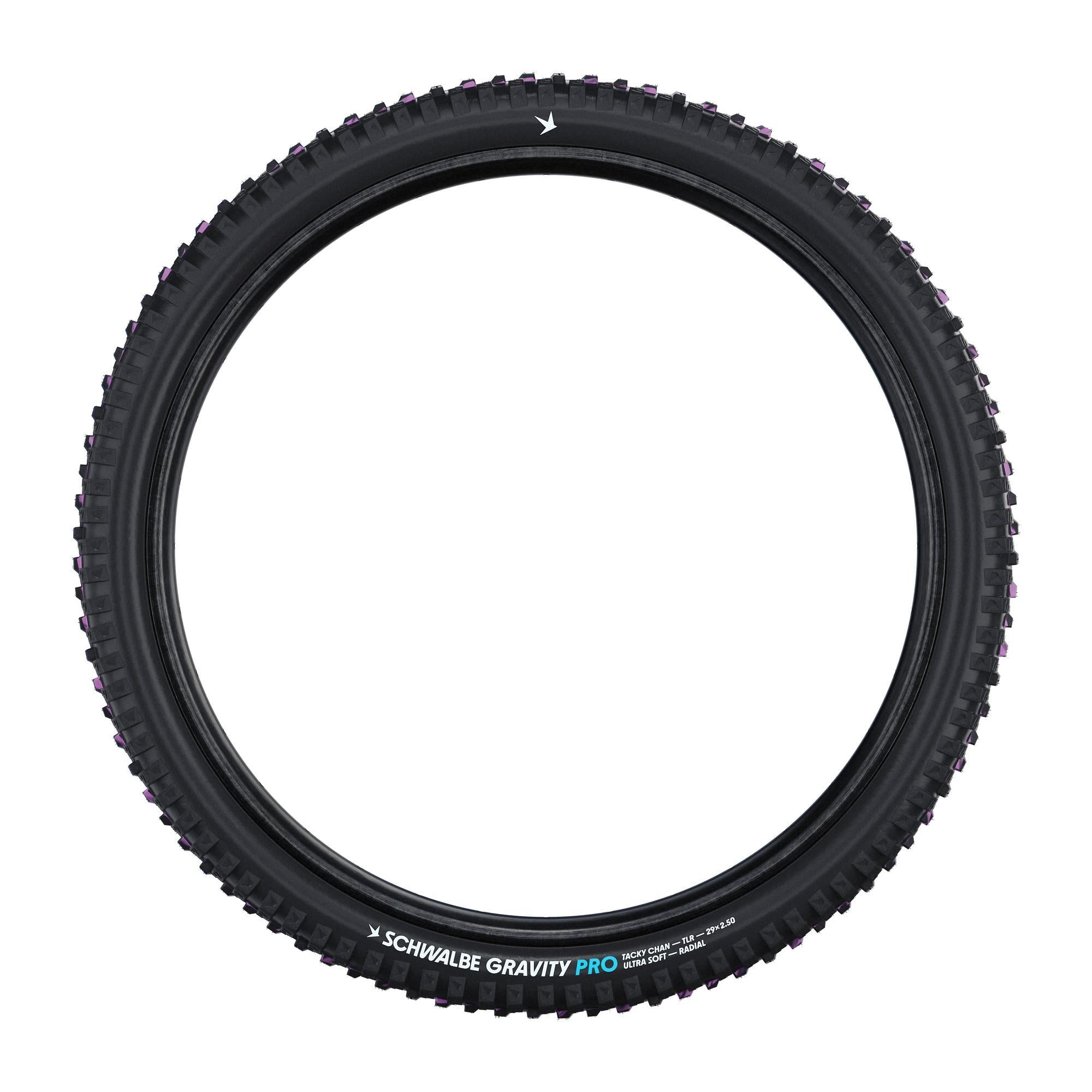 Schwalbe Tacky Chan 27.5 x 2.50 Trail Pro Ultra Soft Radial TLR