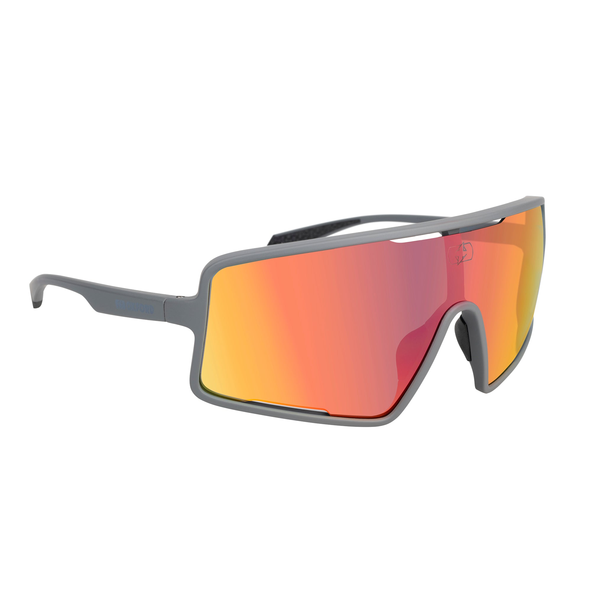 Oxford Sentiero Slate Frame Red Lens Sunglasses