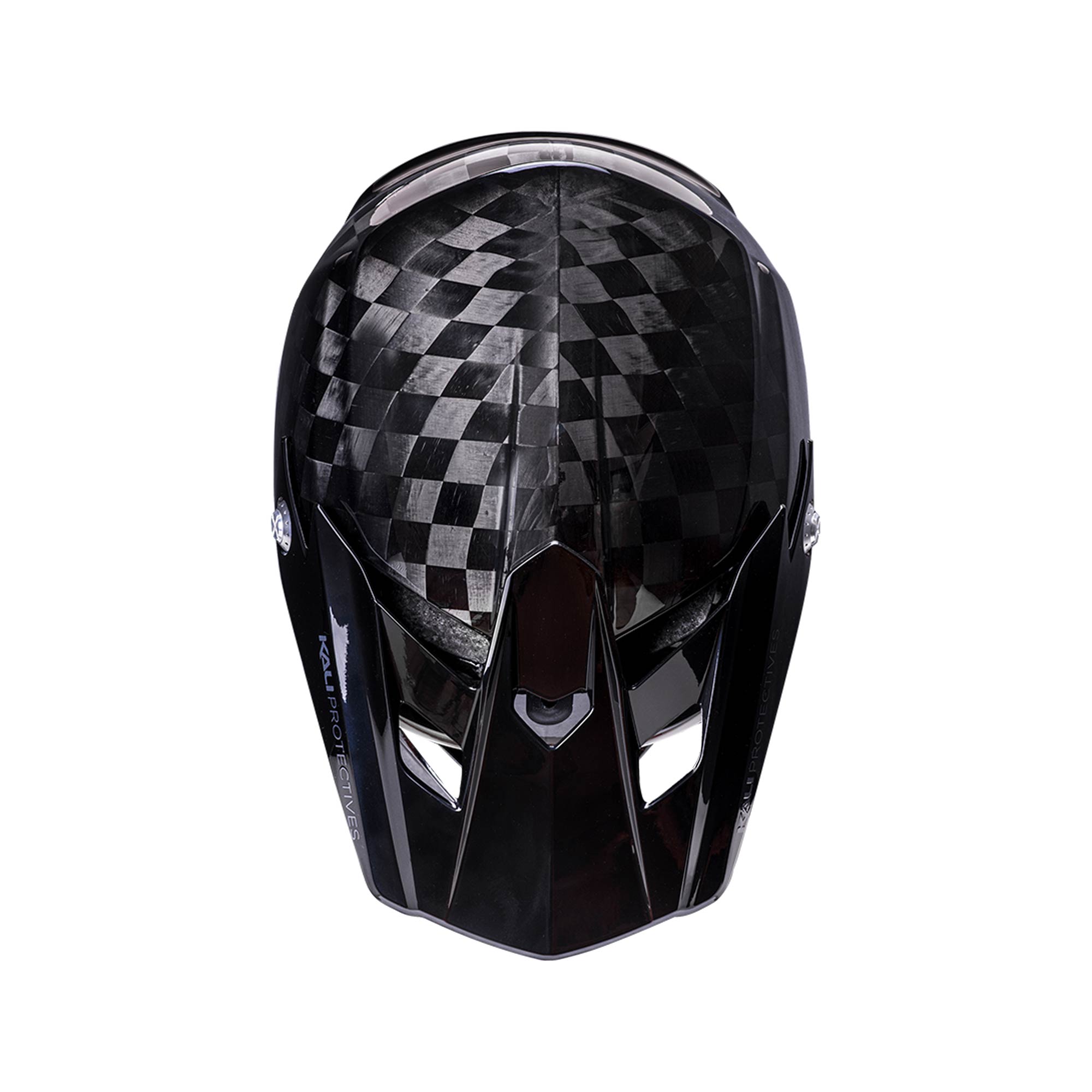 Kali Trinity Gloss Carbon XS