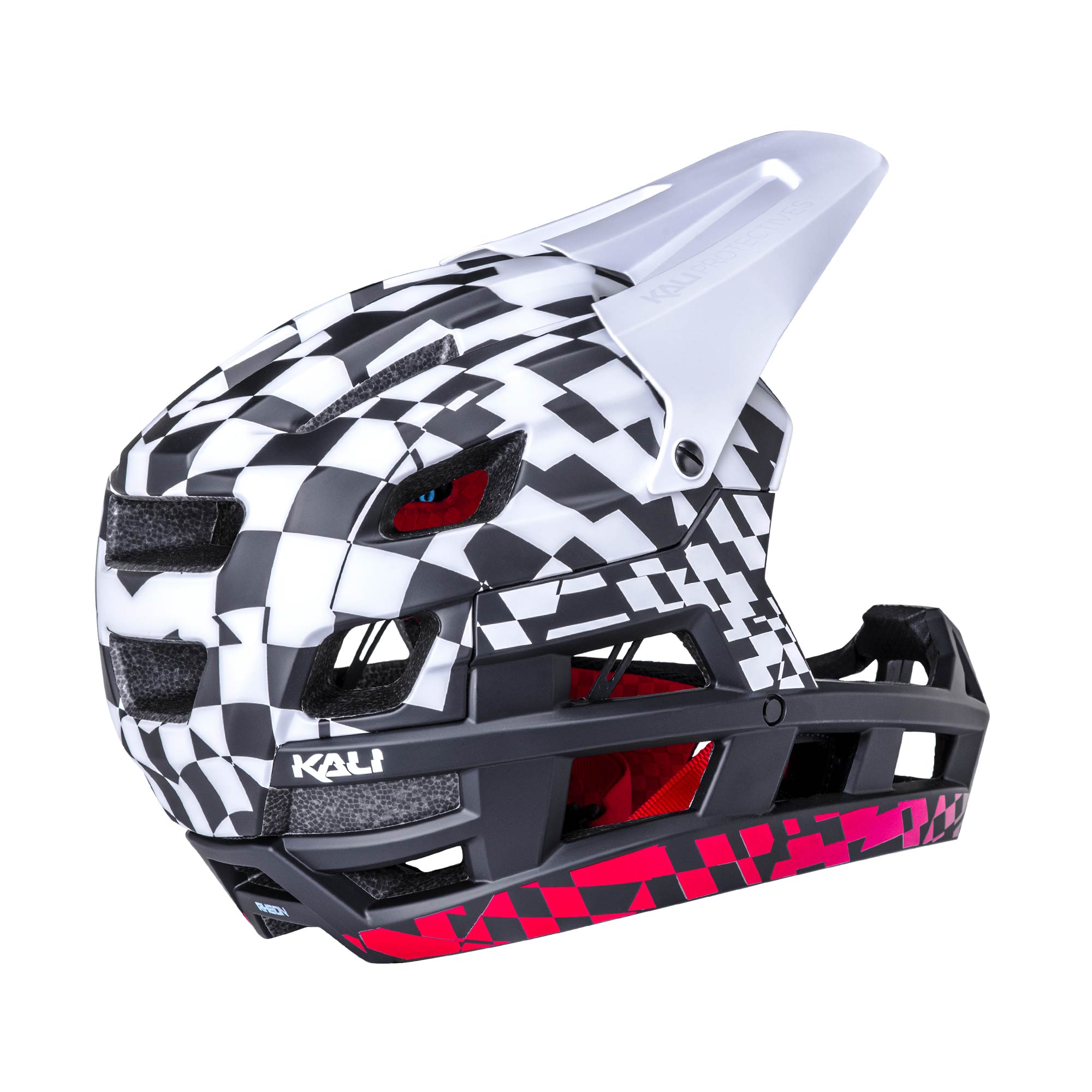 Kali LTD DH Invader Glitch Gls Black/White/Red L-XXL
