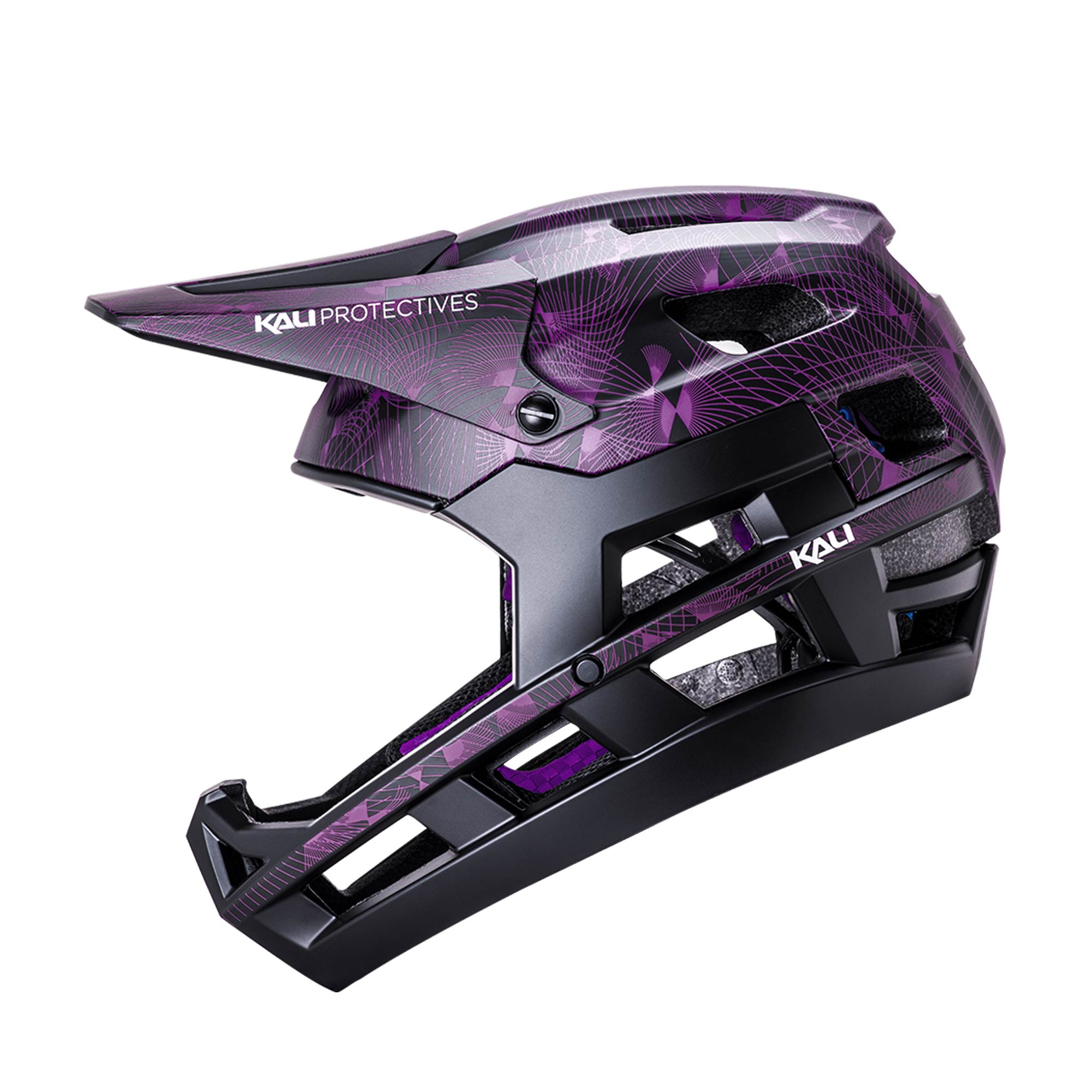 Kali DH Invader Linear Black/Purple XS-M