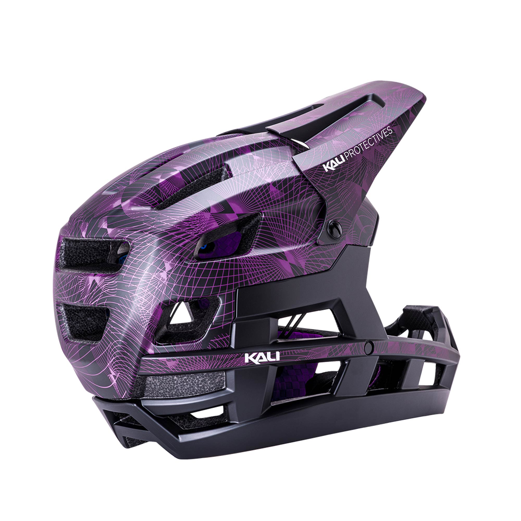 Kali DH Invader Linear Black/Purple XS-M