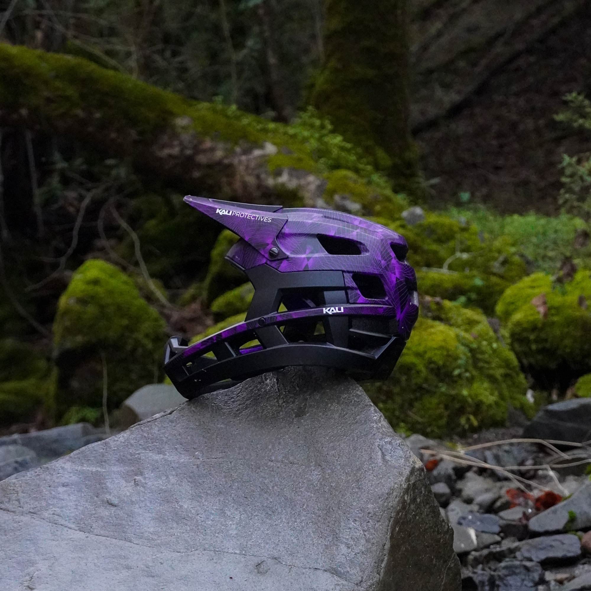 Kali DH Invader Linear Black/Purple XS-M