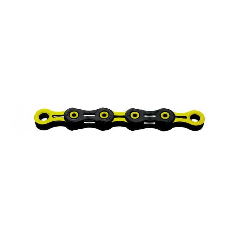 KMC DLC 11 Chain 118L - Black/Yellow - 118L