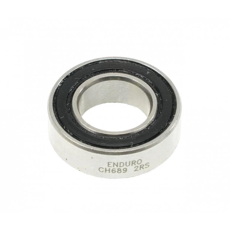 Enduro Bearings 689 2RS - Stainless Steel - Silver/Black - 689