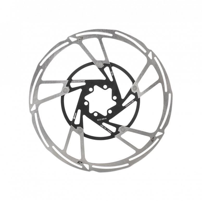 Jagwire Pro LR2 Disc Brake Rotor - Centerlock - Silver - 220mm