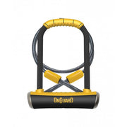 OnGuard Pitbull DT Locks - Black/Yellow - 230mm
