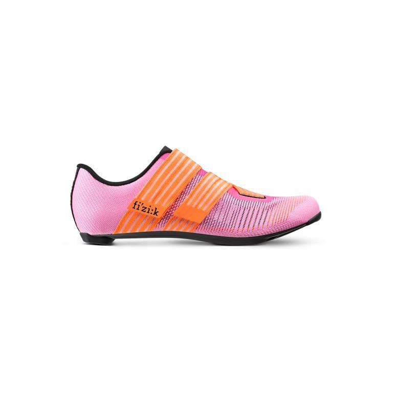 Fizik Vento Powerstrap Aeroweave Shoes - Coral/Black - 36