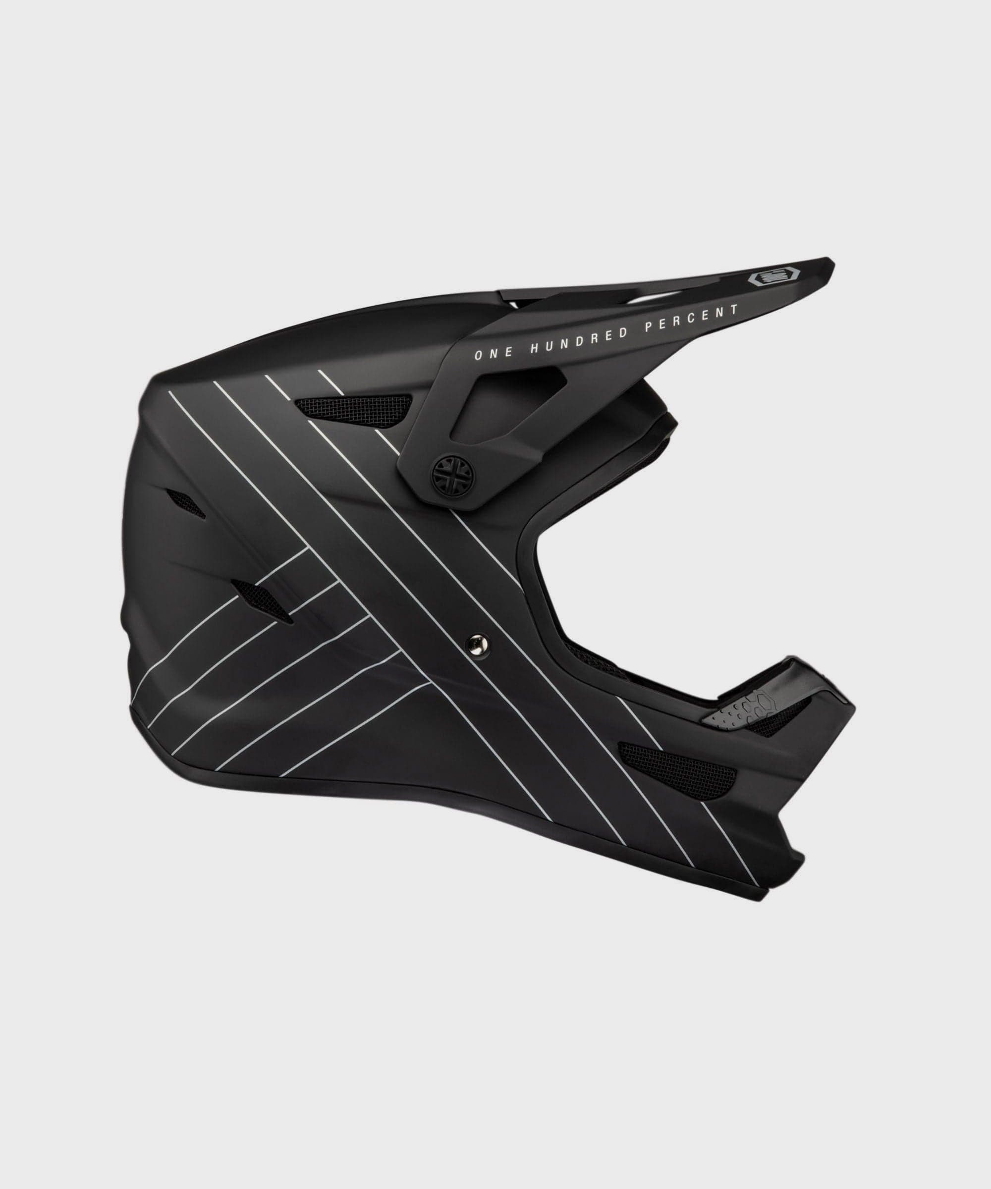 100% Status Helmet Essential Black S