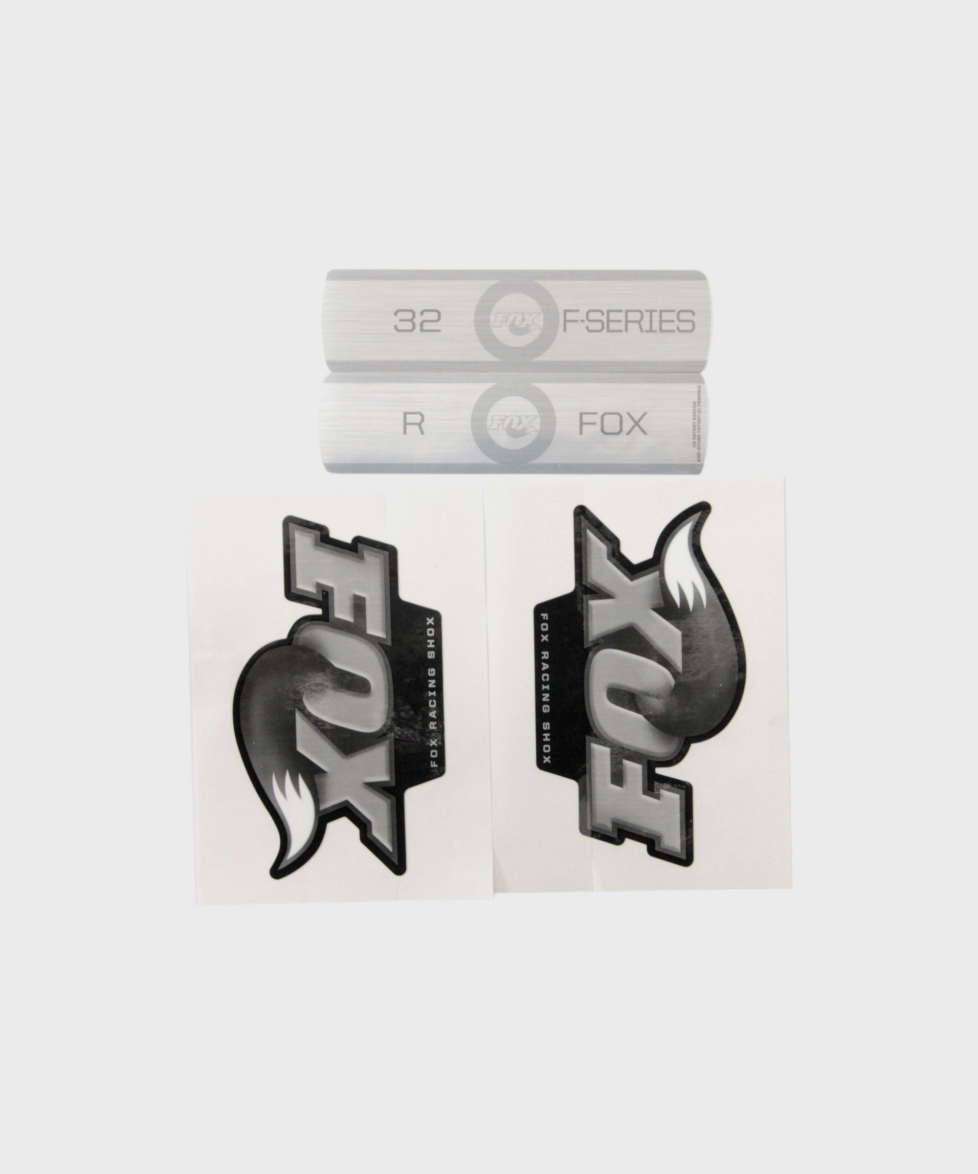 FOX Fork F-S R B/W Decal Kit Black 2010