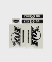 FOX Fork 36 P-S VAN R O/B Black Lowers Decal Kit 2012