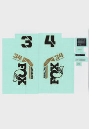 FOX Fork 32 SC decal Kit 2025 F-S