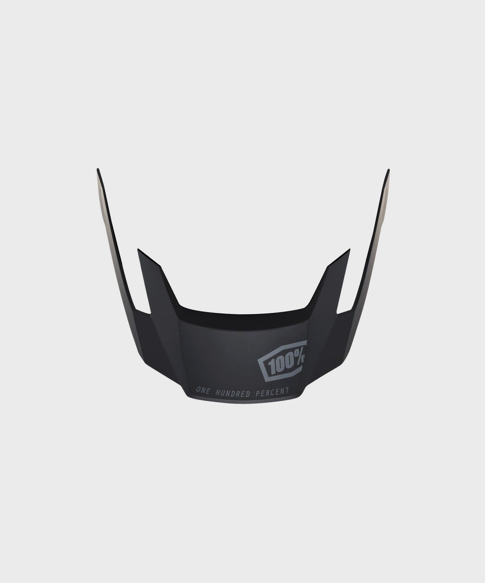 100% Altec Helmet Replacement Visor V2 Black XS/S