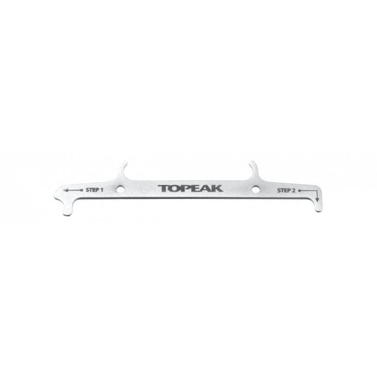 Topeak Chain Hook & Wear Indicator, Silver, Argentée