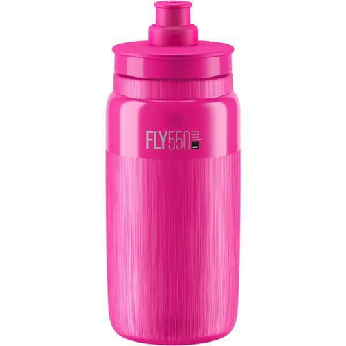 Elite Fly Tex Lightweight Cycling Sports Bottle - Pink - 550ml