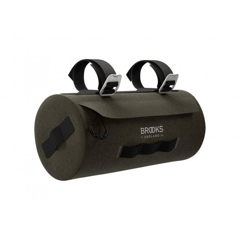 Brooks Scape Handlebar Pouch Mud Green Bikepacking Bag