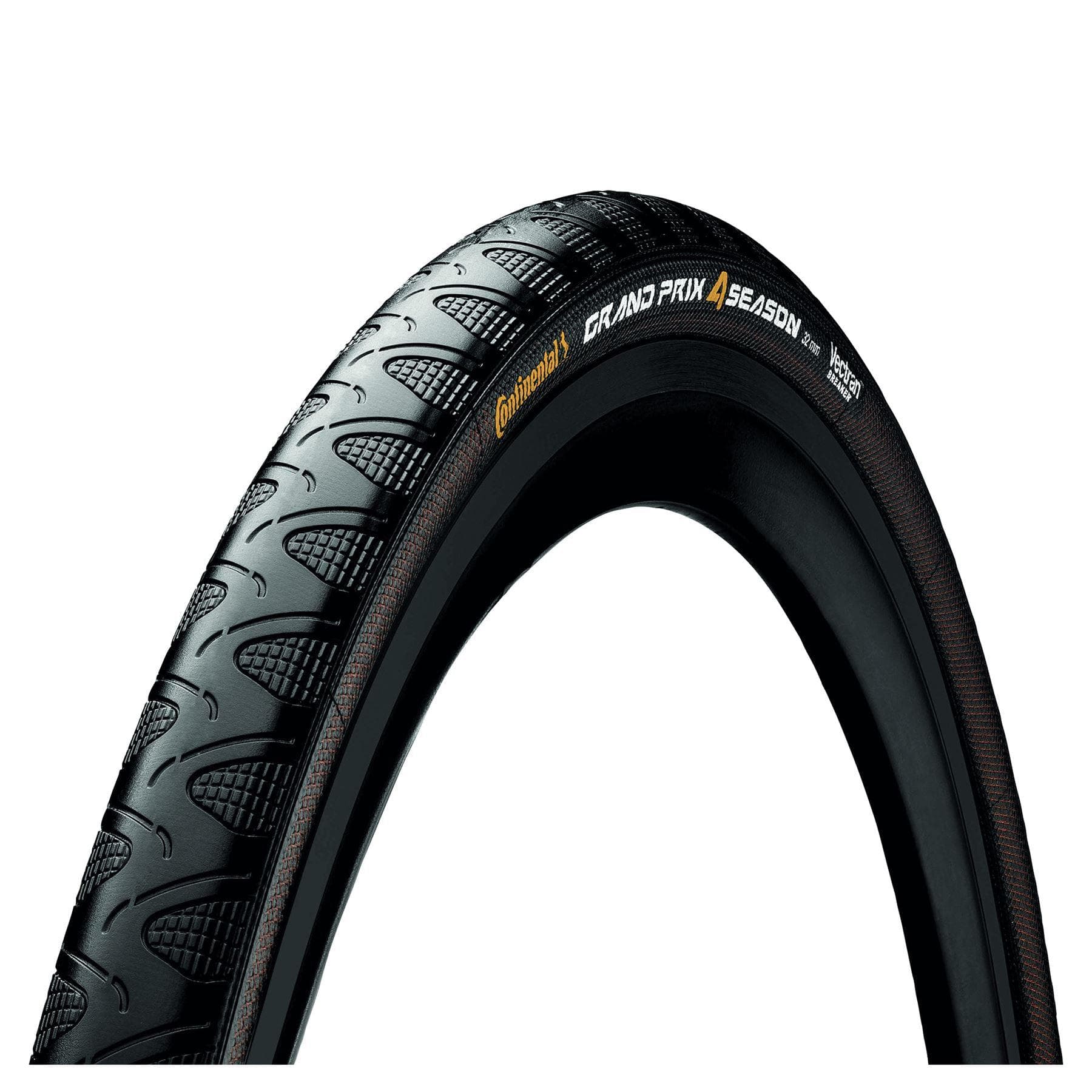 Continental grand prix 4-season tyre - foldable: black/black 700x23c