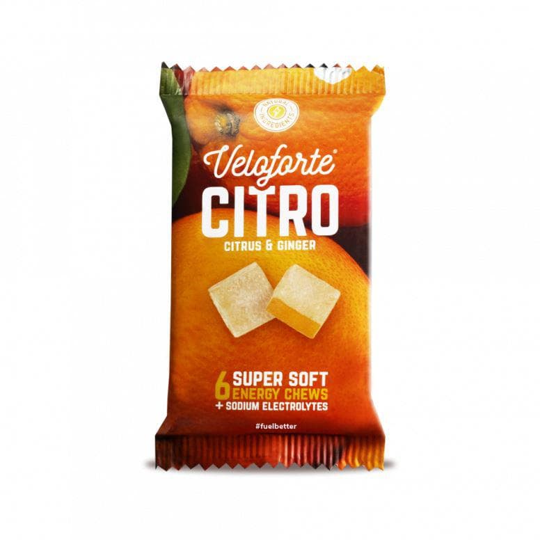 Veloforte Energy Chews - Citro - Citrus & Ginger