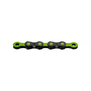 KMC DLC 12 Chain 118L - Black/Green - 118L