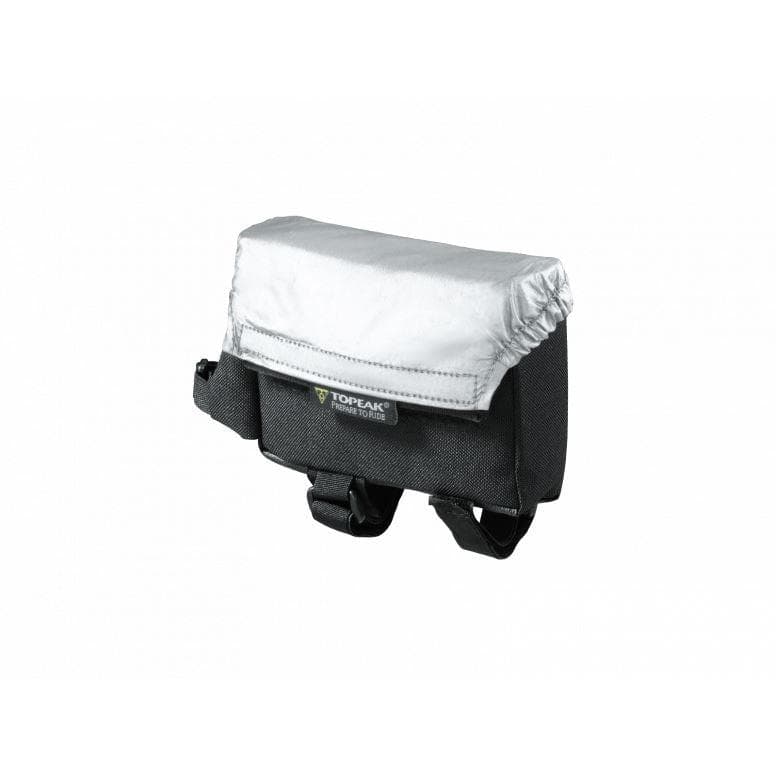 Topeak Tri Bag With Rain Cover - Black/Silver - Small