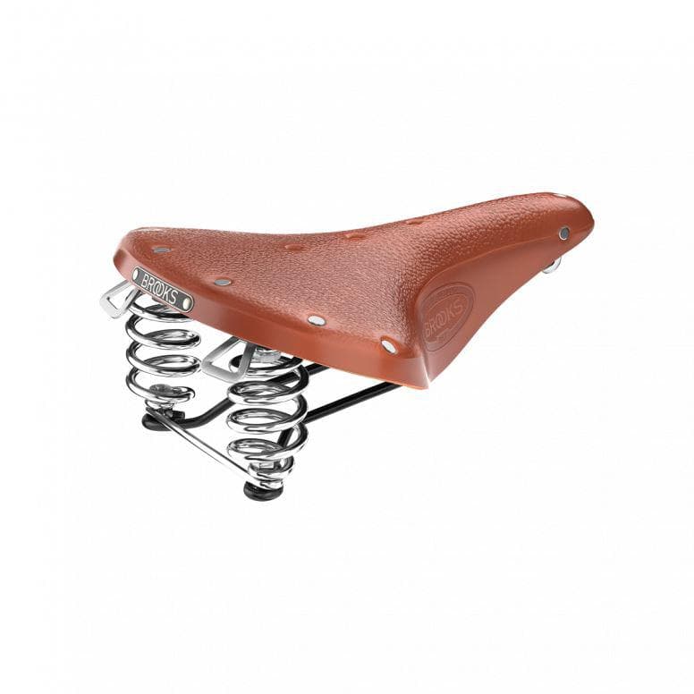 Brooks B67 Std Honey Mens Leisure Saddle - 205mm