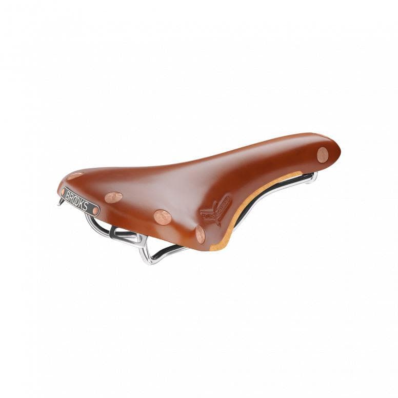 Brooks Swift Std Honey Mens Road Saddle - 150mm