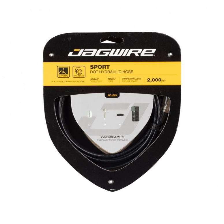 Jagwire Sport DOT Hydraulic Hose Kit - SRAM G2 - Black -