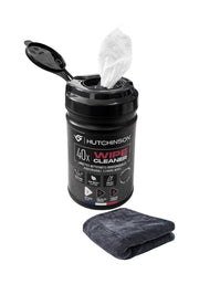 Hutchinson Wipe Cleaner - Wipes & Microfibre Cloth Kit