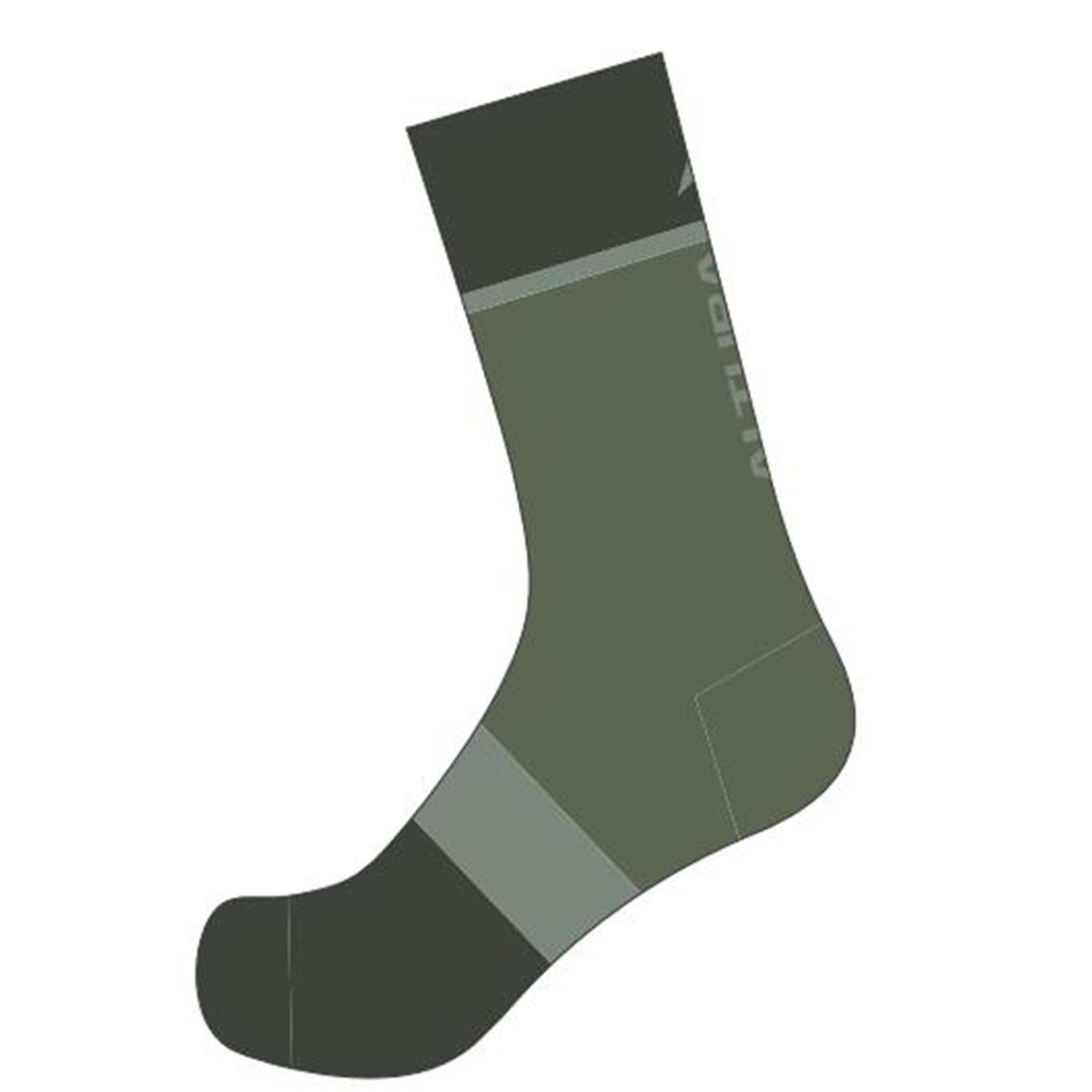 Altura Airstream Unisex Cycling Socks 2026: OLIVE M