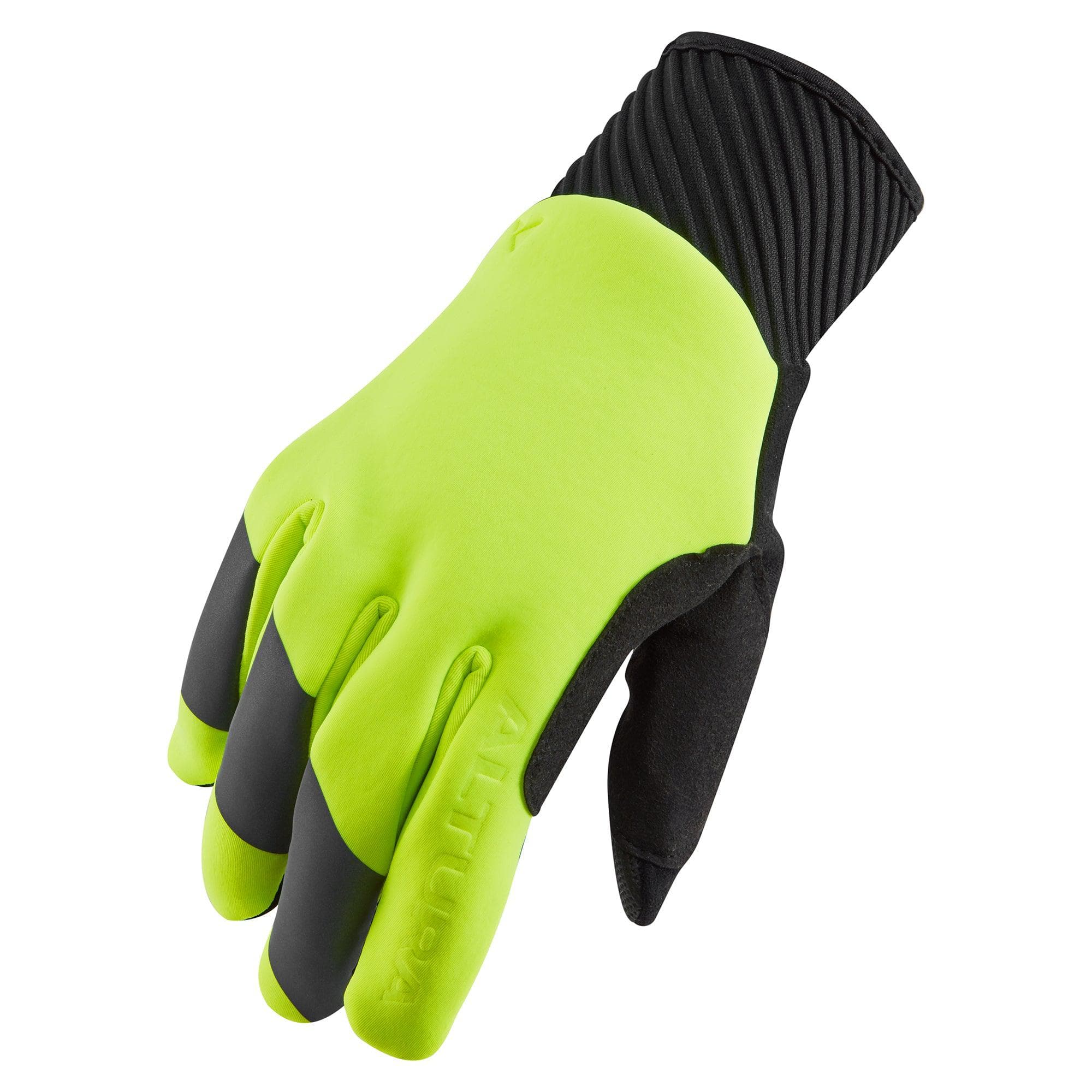 Altura Nightvision Unisex Windproof Cycling Gloves 2021: Yellow S