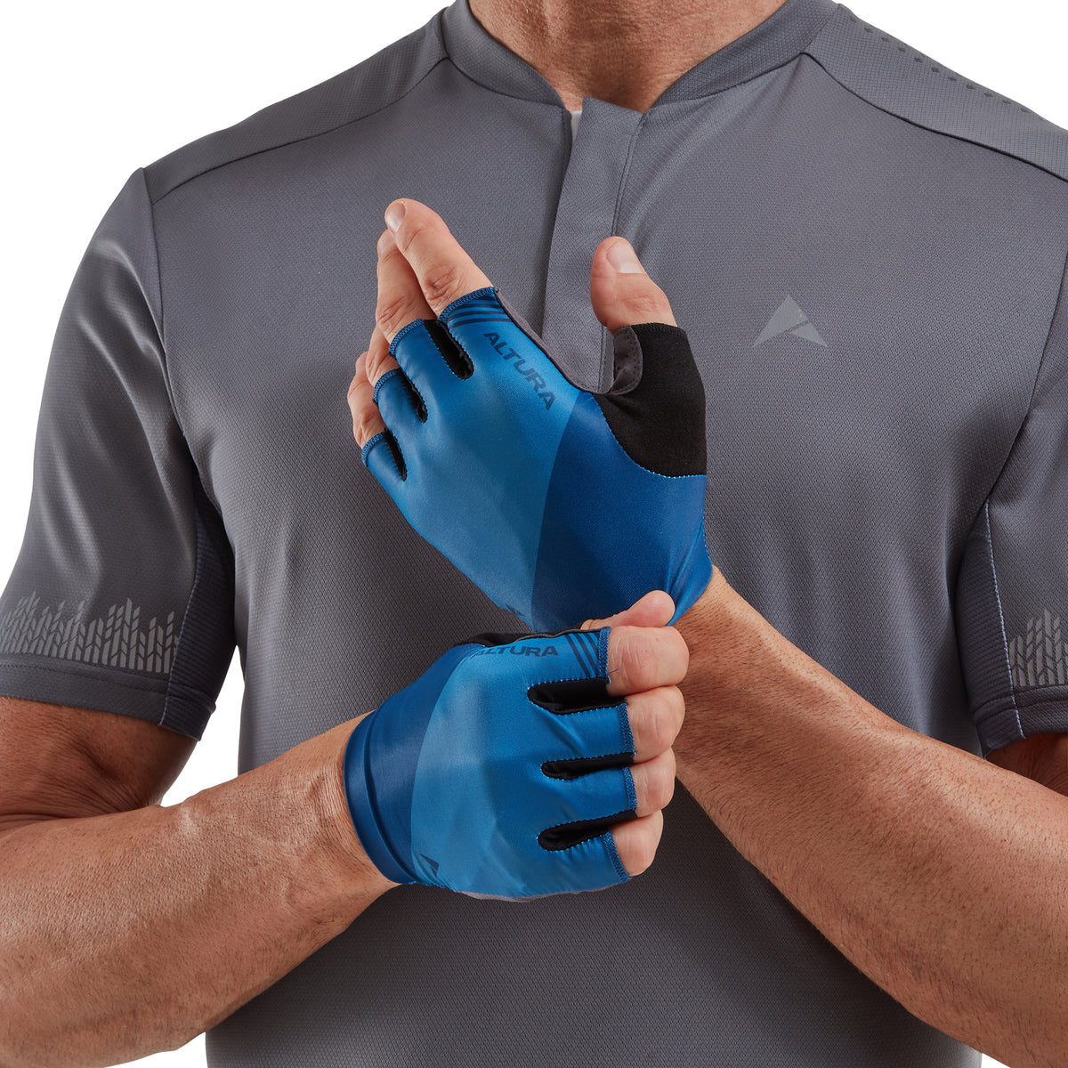 Altura Airstream Unisex Cycling Mitts 2022: Blue