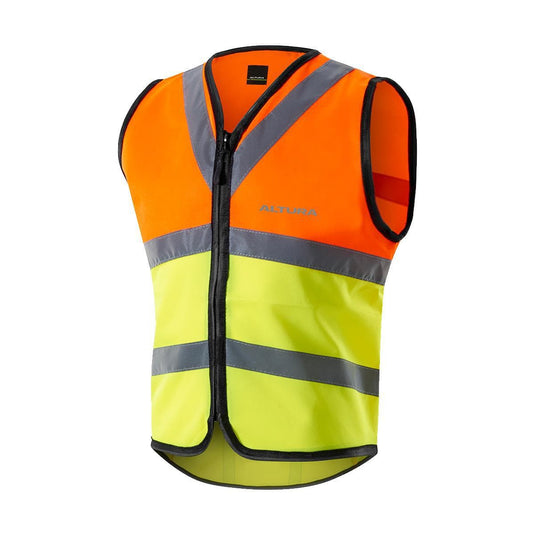 Altura Kids Nightvision Cycling Vest 2016: Yellow 5-6 Years