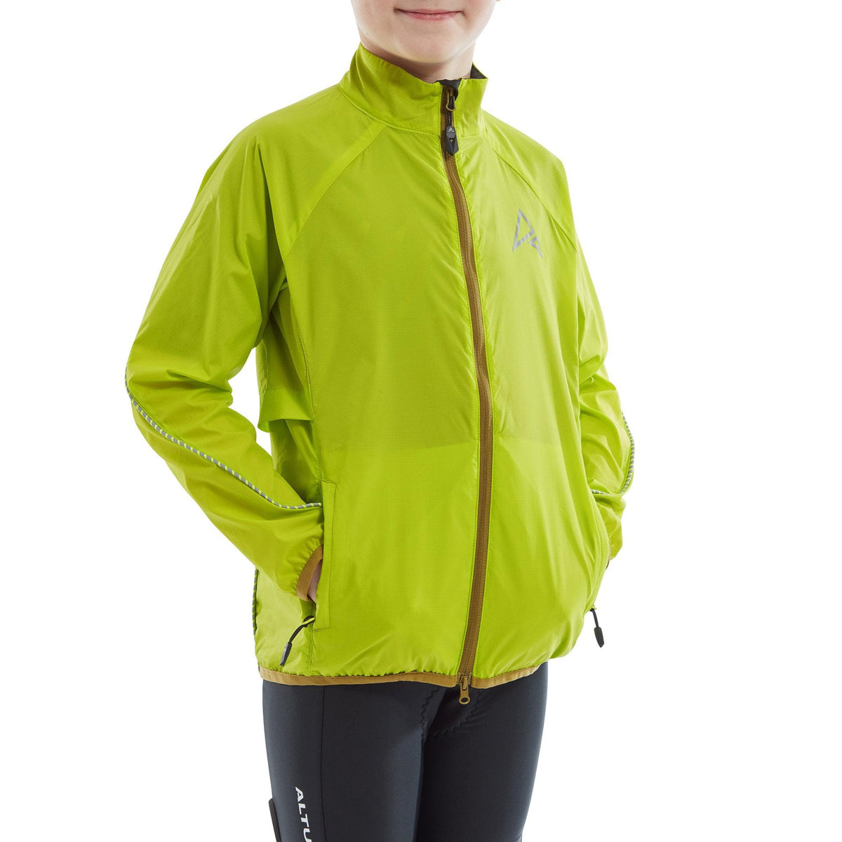 Altura Kid'S Airstream Jacket 2022: Lime 9-10 Years