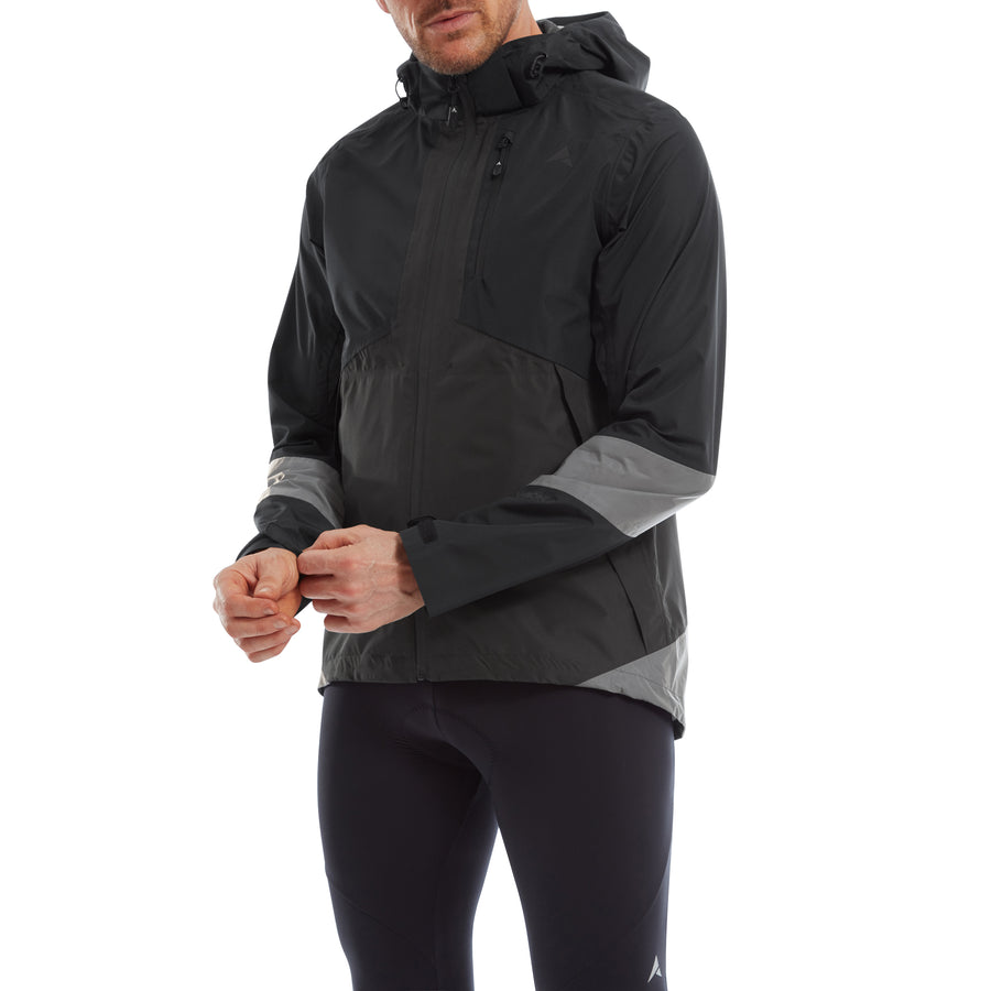 Altura Nightvision Typhoon Men's Waterproof Jacket 2022: BLACK