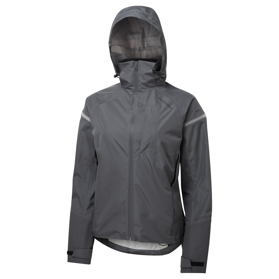 Altura Nightvision Electron Women's Waterproof Cycling Jacket 2021: NAVY