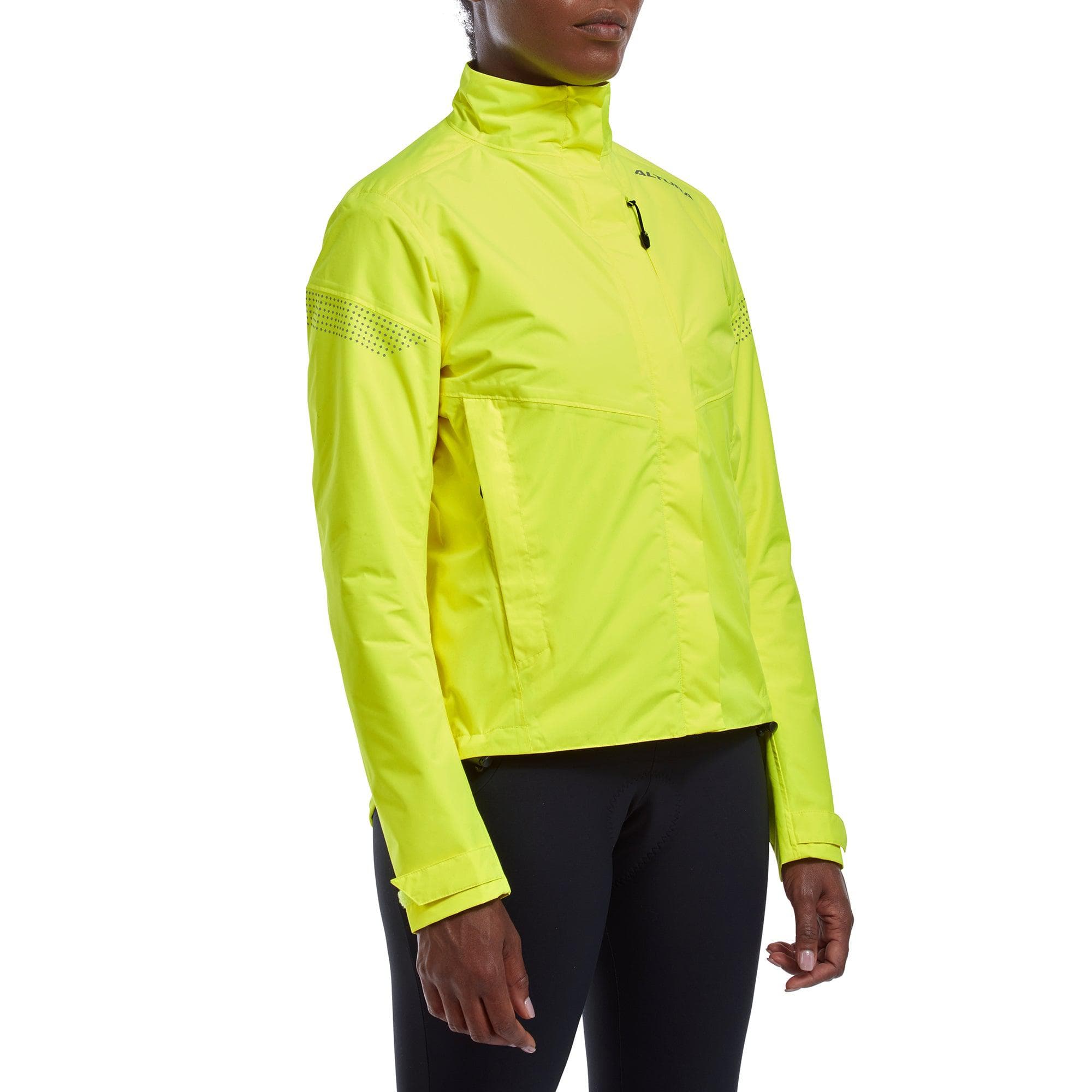 Altura Nightvision Nevis Women'S Waterproof Cycling Jacket 2021: Yellow 8